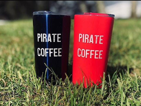 Pirate Coffee Logo Gift Shop